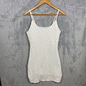 Bluenotes Crochet Dress Medium Cottagecore Coquette Festival Romantic Y2K Fairy